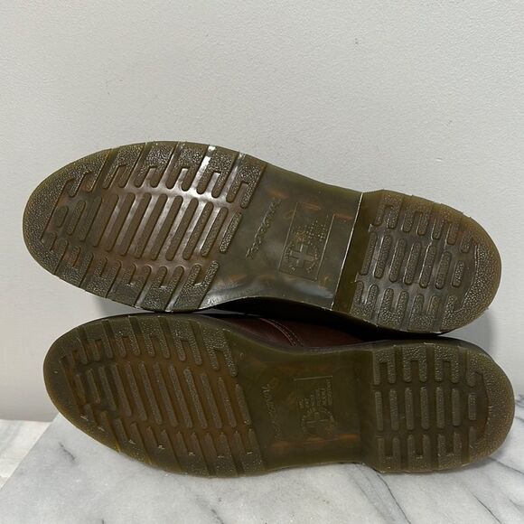 Dr Doc Martens Oxford Classic Brown Leather Men's Shoes Sz 13 NEW no box - Picture 5 of 15
